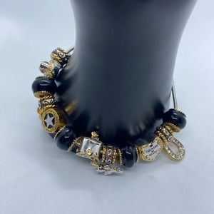 Bradford Exchange Cow Girl Charm Bracelet